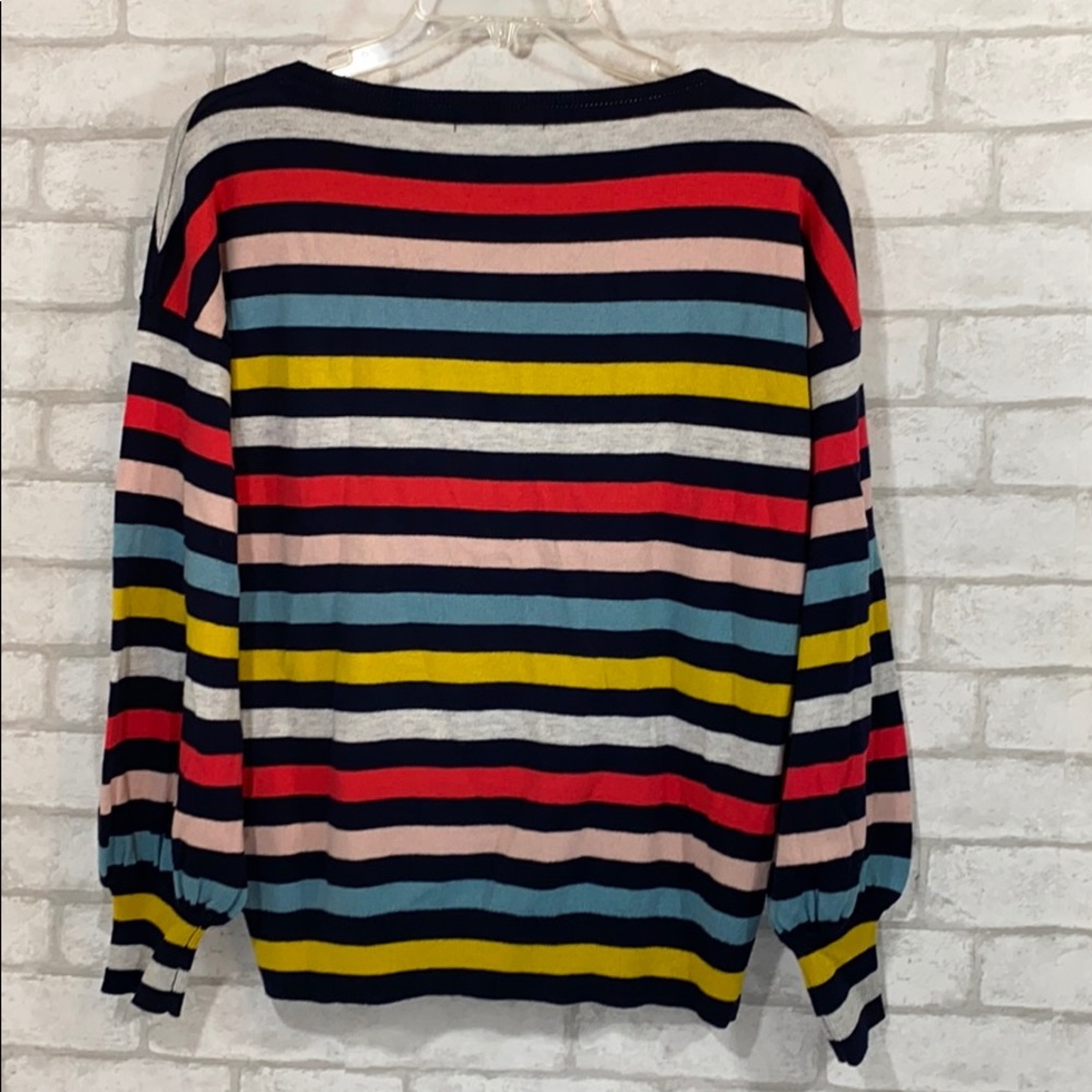 Boden stripe wool blend pullover sweater small - Picture 9 of 12